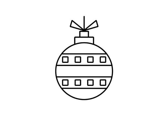 Christmas Ball SVG: Fresh Illustrations for Sellers