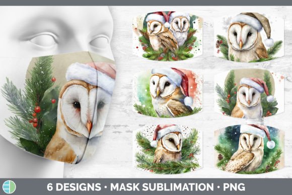 Christmas Barn Owl Mask Sublimation Bu: A Seller's Review