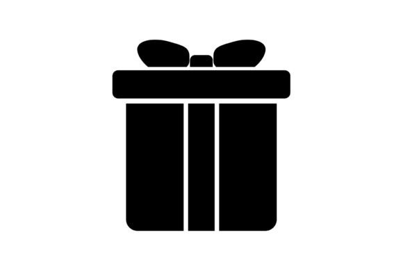 Christmas Present Box Artwork: Premium Illustrations