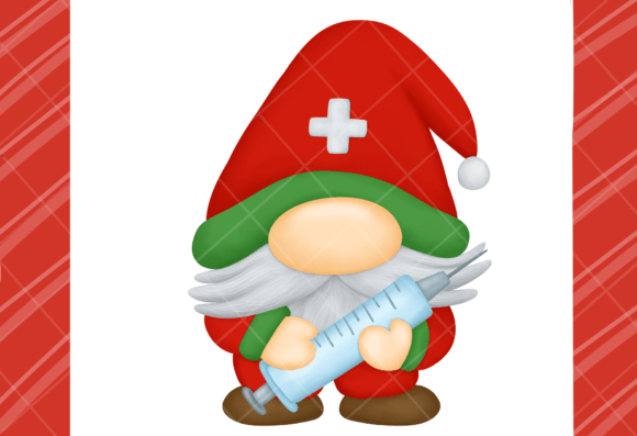 Doctor Nurse Gnome Christmas Sublimation Illustrations Review
