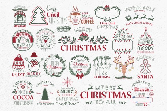 Farmhouse Christmas Signs: Rustic Illustrations Review