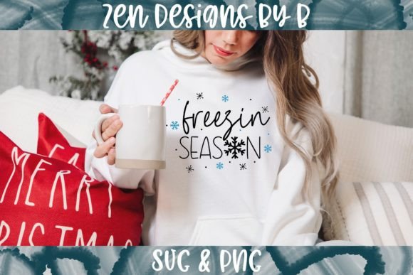 Freezin Season Christmas Graphic: Festive Illustrations