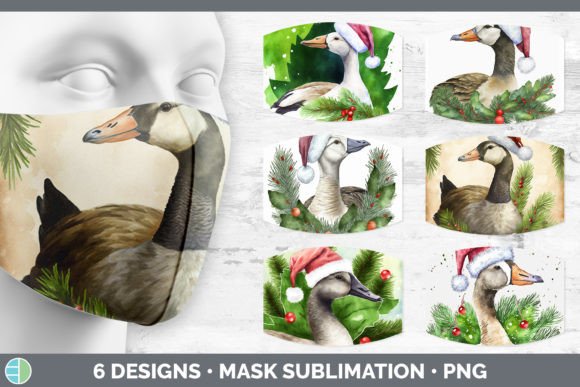 Review: Christmas Barn Goose Mask Sublimation for Embroidery