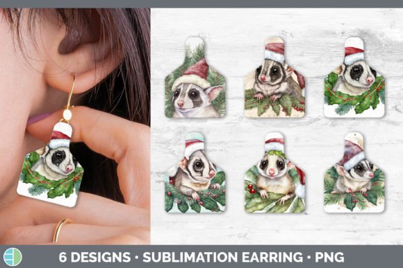 Santa Sugar Glider Christmas Cow Tag Review