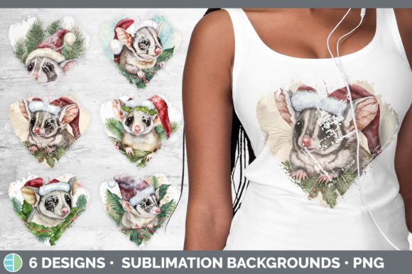 Santa Sugar Glider Christmas Heart Distr Review